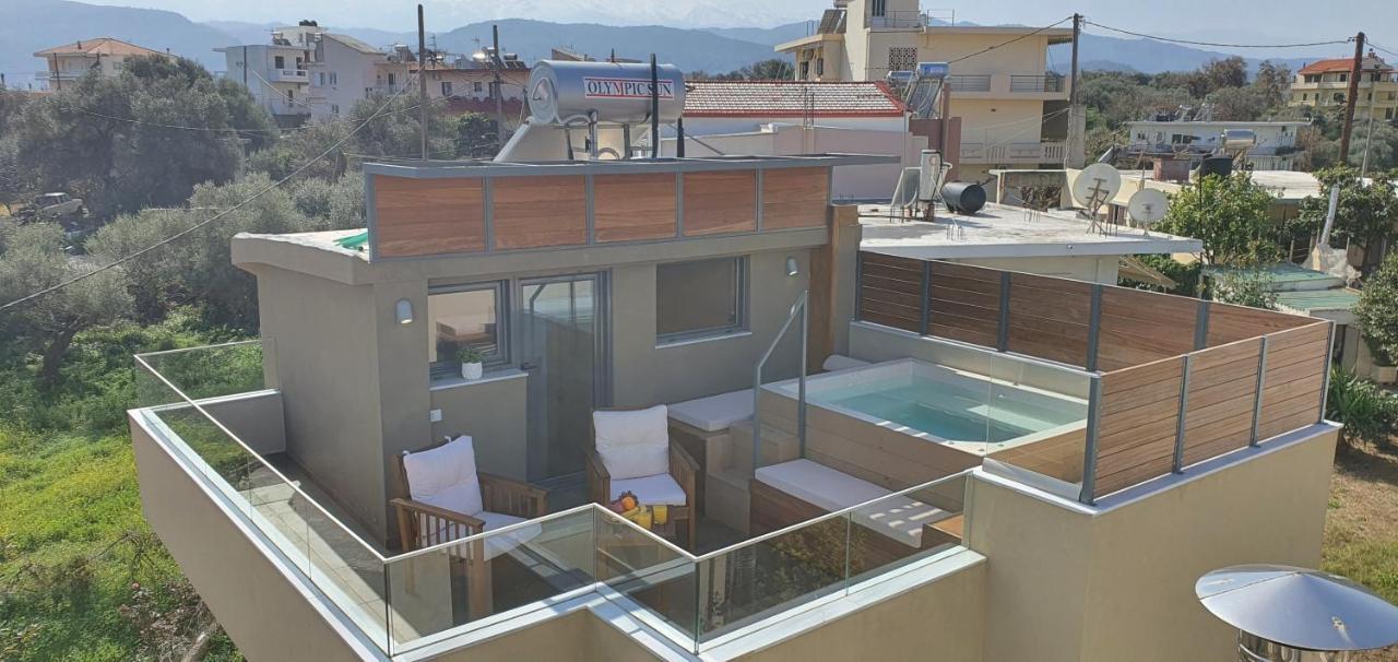 Blueonar Chrissi Akti Chania Exterior foto