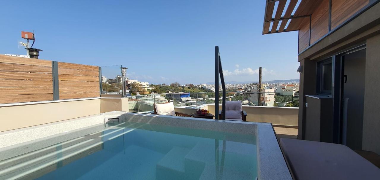 Blueonar Chrissi Akti Chania Exterior foto
